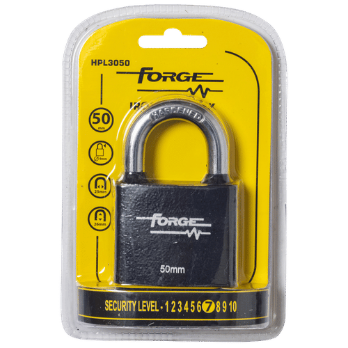 FORGE HPL3050 IRON 50mm PADLOCK