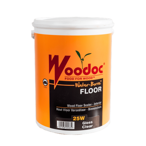 WOODOC 25W WATER-BORNE GLOSS CLEAR 5Lt WOOD FLOOR SEALER