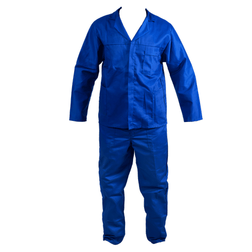 POLYCOTTON ROYAL BLUE SIZE 50 WORKSUIT