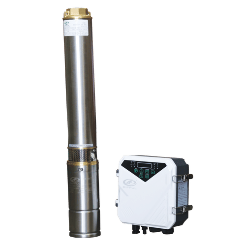 DIFFUL 3DPC3.5-47-48 400w SOLAR SUBMERSIBLE PUMP + CONTROLLER