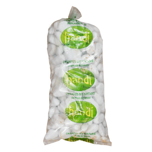 HANDI MEDIUM WHITTE 20kg PEBBLES