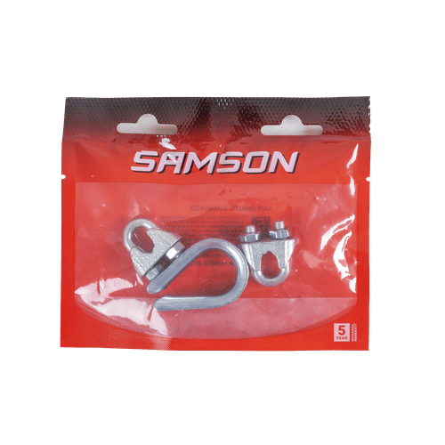 SAMSON M6 WIRE ROPE CLAMPS & THIMBLE