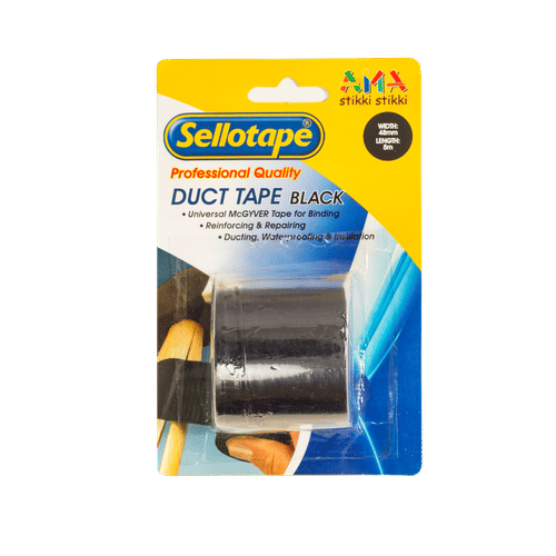 SELLOTAPE DIY BLACK 48mmx5m DUCT TAPE