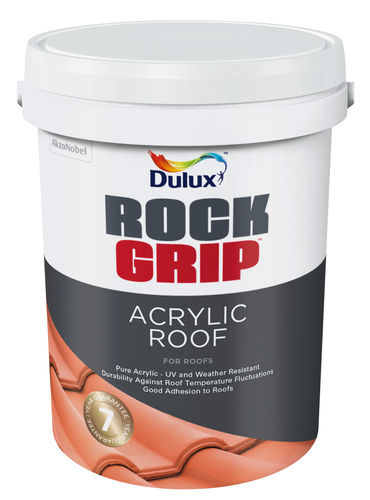 DULUX ROCKGRIP ACRYLIC WHITE 20Lt ROOF PAINT
