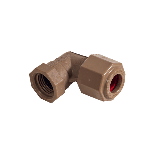 UNITWIST PUSH-FIT 22mmX¾" FEMALE ELBOW