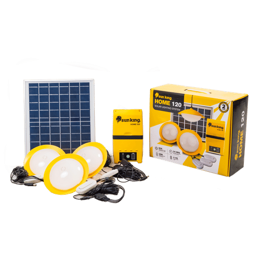 SUN KING HOME 120 SOLAR LIGHTING SYSTEM