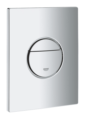 GROHE GUN METAL GREY FLUSH PLATE