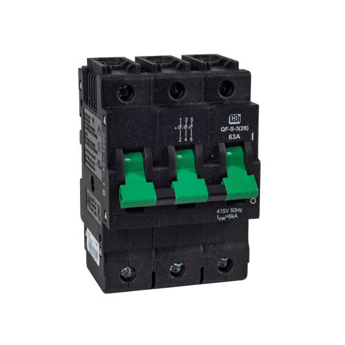 HEINEMANN 3 POLE 63a ISOLATOR