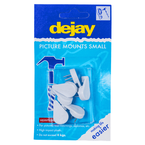 DEJAY PICTURE 6pc SMALL HOOK MOUNT