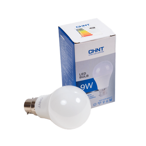 CHINT WARM WHITE NON DIMMABLE BC 8w LED LAMP 