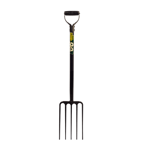 LASHER FG00110 5 PRONG STEEL SHAFT GARDEN FORK 