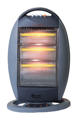 ELECTROSALES 3BAR 1200w HALOGEN HEATER
