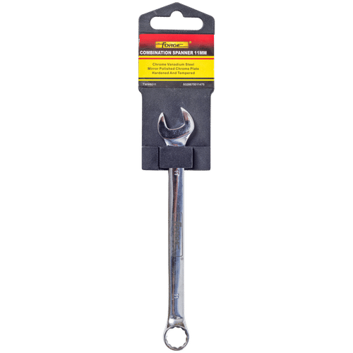 FORGE CRV POLISHED 11mm COMBINATION SPANNER