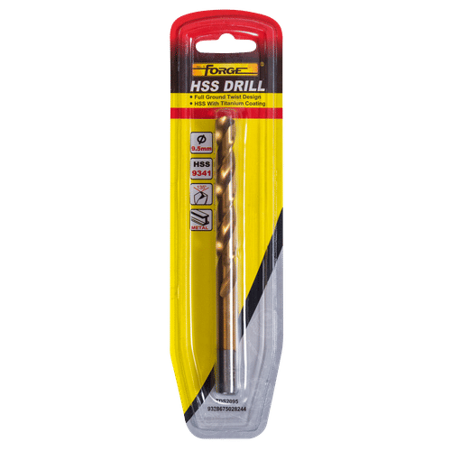 FORGE TITANIUM 9.5mm HSS DRILL BIT