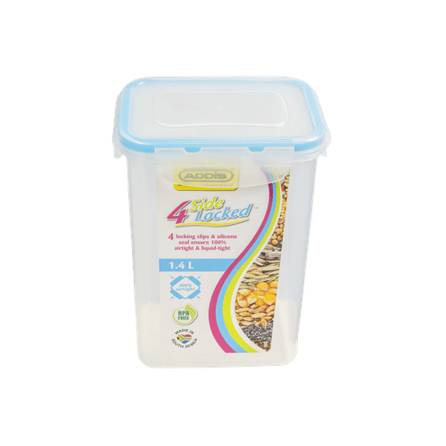 ADDIS 4 SIDE LOCK 1.4Lt LUNCH BOX 