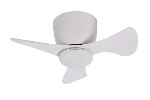 SYNERJI 22" 3 BLADE WHITE CEILING FAN