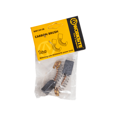 WORKSITE 2 PIECE 76x533mm CARBON BRUSHES FOR SANDER