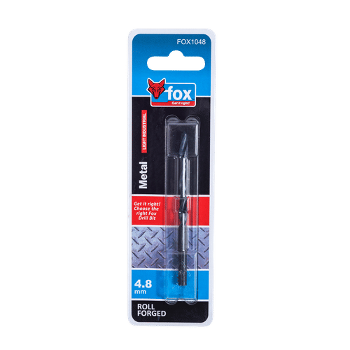 FOX LIGHT INDUSTRIAL 4.8mm HSS DRILL BIT