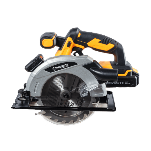 WORKSITE 20v CORDLESS CIRCULAR SAW WITH CHARGER