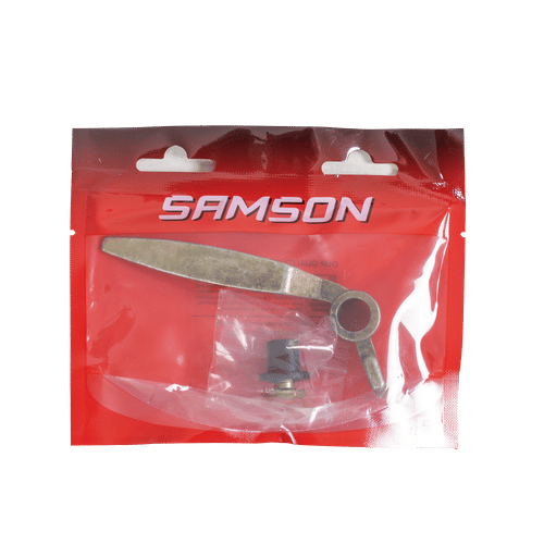 SAMSON ECONOMY YELLOW ZINC PLATED LEFT HAND WINDOW HANDLE