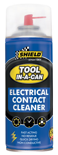 SHIELD TOOL-IN-A-CAN 400ml CONTACT CLEANER 