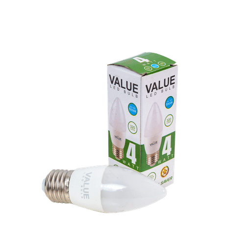 LEDLITE VALUE E27 DAYLIGHT CANDLE 4w LED LAMP