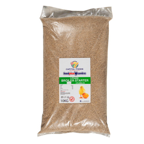CAPITAL FOODS 3 PHASE 10kg BROILER STARTER CRUMBLES