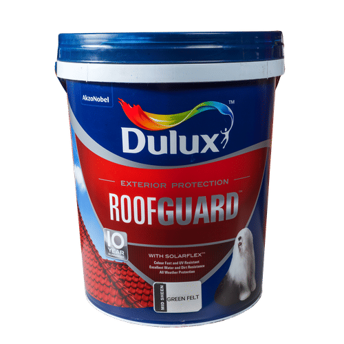 DULUX ROOFGUARD GREEN FELT 20Lt ROOF PAINT