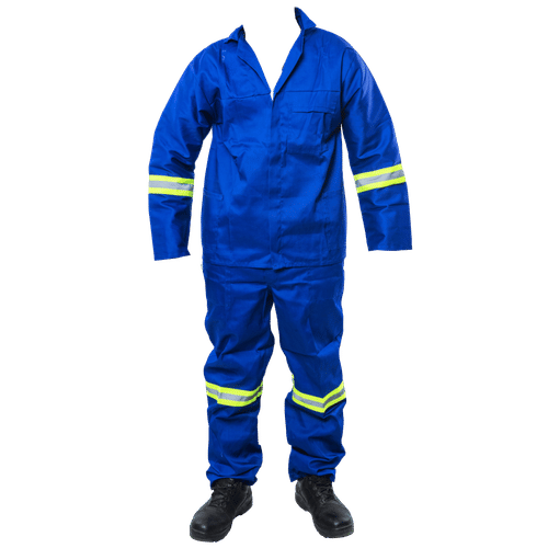 ROYAL BLUE SIZE 38 REFLECTIVE WORKSUIT