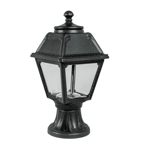 FUMAGALLI E27 MIKROLOT/MARY BLACK CLEAR 180mmx365mm 8.5w GATE LIGHT