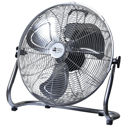 ELECTROSALES CHROME 18" FLOOR FAN