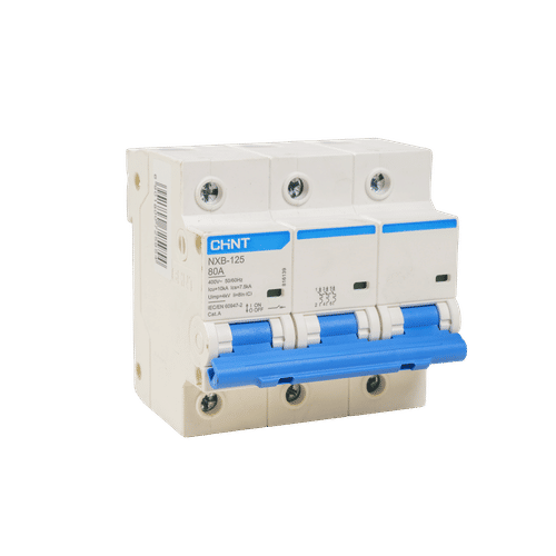 CHINT NXB-125 TRIPLE POLE 6ka 80a MCB