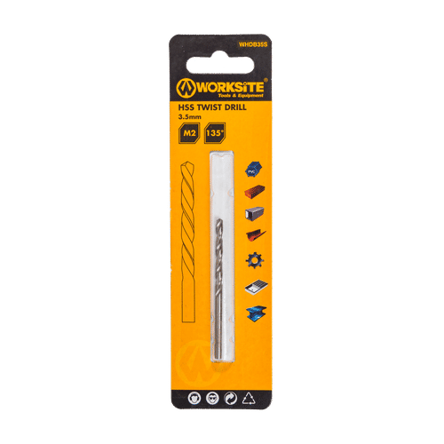 WORKSITE M2 3.5x70mm HSS DRILL BIT