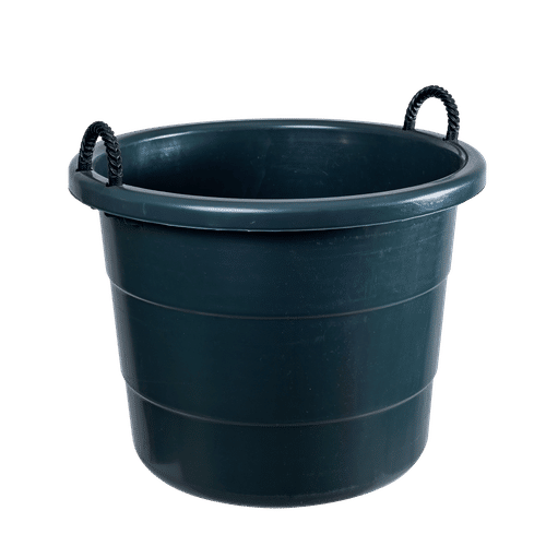 90Lt PLASTIC TUB WITH ROPE HANDLES 