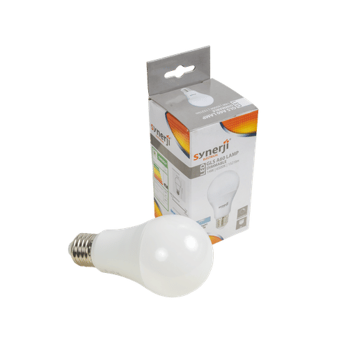 SYNERJI WARMWHITE NON-DIMMABLE A60 GLS BC 14w LED LAMP