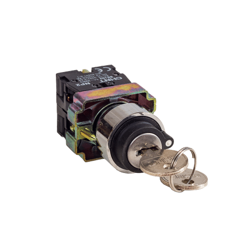 CHINT STAY PUT NO+NC 3 POSITION SELECTOR KEY SWITCH