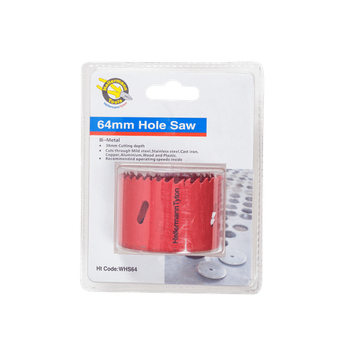 HELLERMANN TYTON BI-METAL 64mm HOLESAW