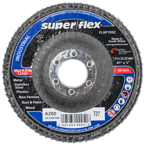 SUPERFLEX P80 115mm FLAP DISC