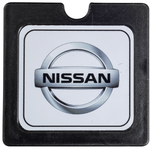 NISSAN PLASTIC SQUARE LICENCE DISC HOLDER