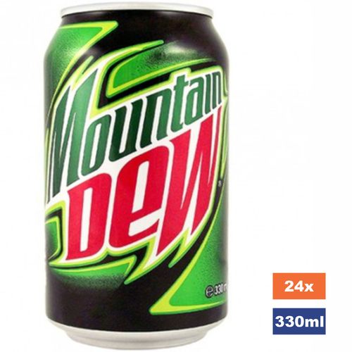 MOUNTAIN DEW 330ml CANS x 24
