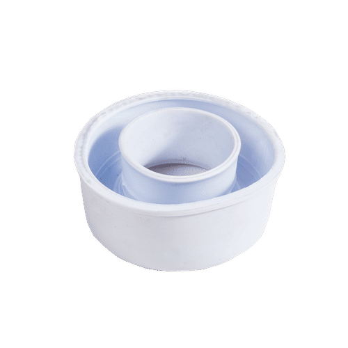 COLLIERS WHITE FLUSH PAN CONNECTOR