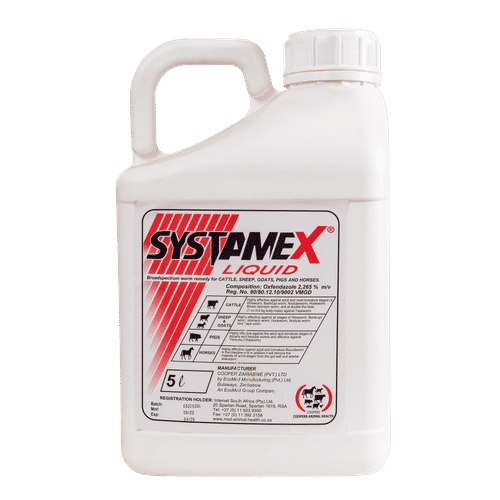 SYSTAMEX 5Lt DEWORM LIQUID