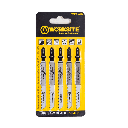WORKSITE WOOD 75mm JIGSAW BLADES