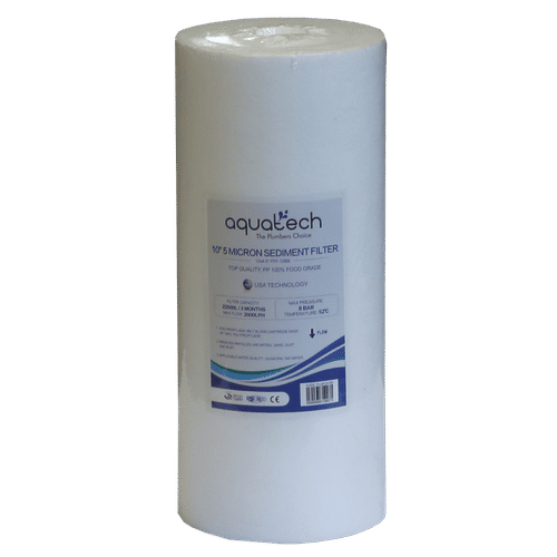 AQUATECH 5micron 10x4.5" POLYPROPYLENE FILTER