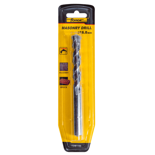 FORGE CHROME PLATED 16x150mm MASONRY DRILL BIT