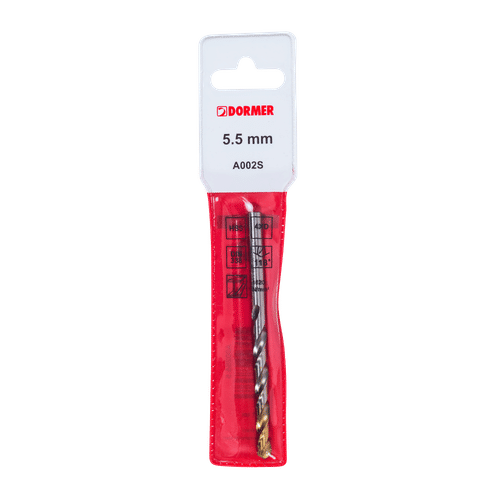 DORMER 5.5mm HSS DRILL BIT