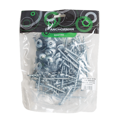 ANCHORMAN 5x65mm ROOF NAILS WITH PVC WASHER