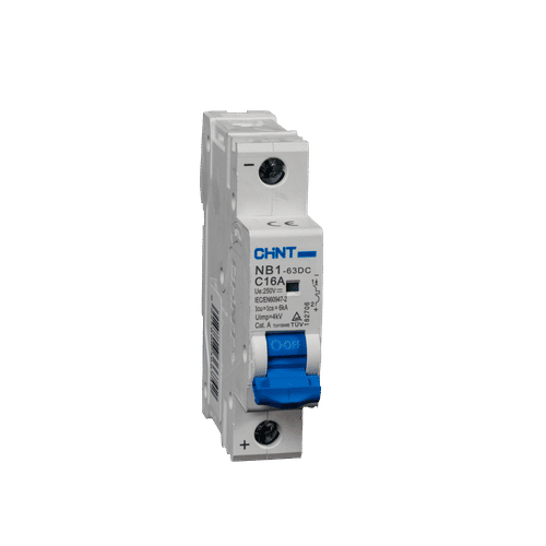 CHINT NB1-63DC 1 POLE 6kA 16a MCB