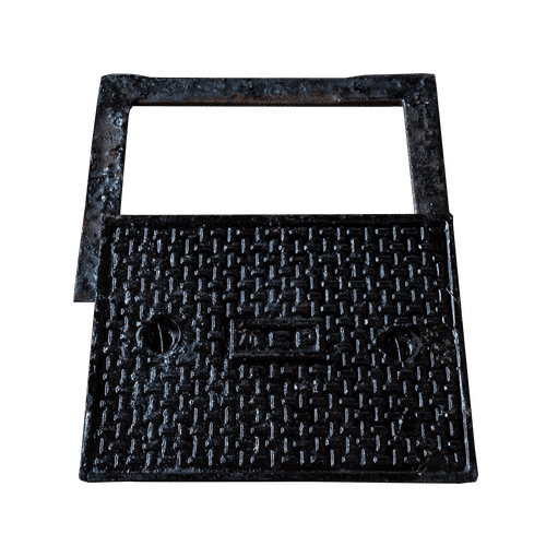 CAST IRON 470x630mm MAN HOLE COVER