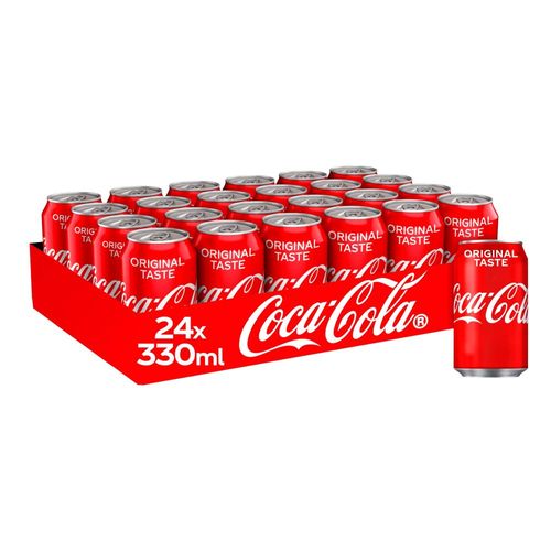 COCA COLA CANS, 24 x 330ml 
